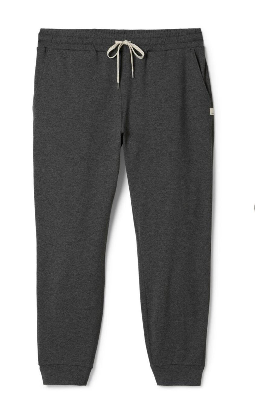 Vuori Charcoal Black Performance Joggers